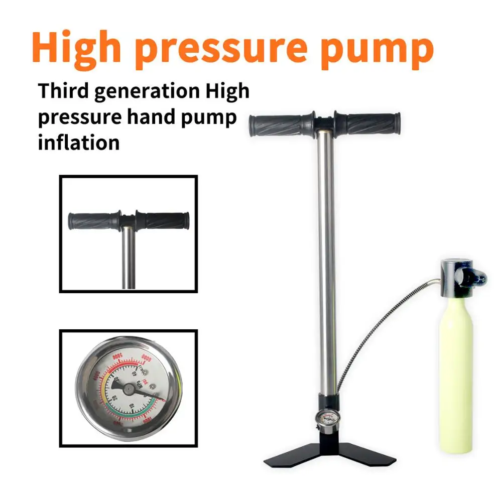 JUFENG Предварительно заряженный высокого давления PCP ручной насос с воздушным