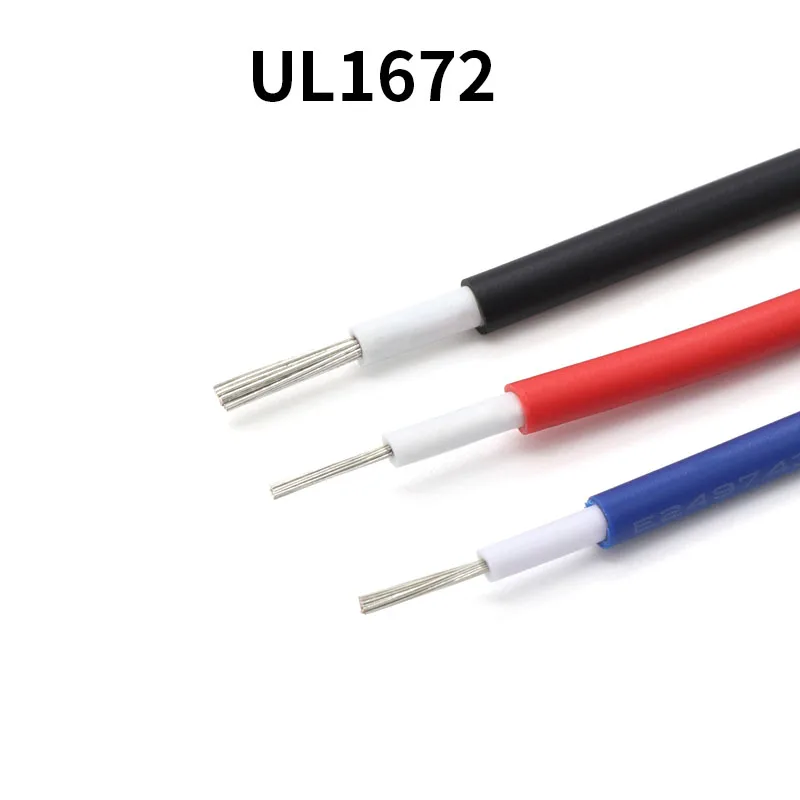 Электрический провод UL1672, ПВХ, 18, 20, 22, 24, 26AWG, кабель электрического оборудования с двойной изоляцией, 1 метр