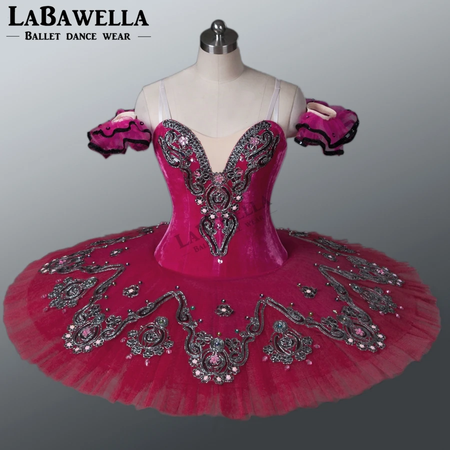 Темно-розовая классическая балетная пачка BlCustomized профессиональная женская BT8992D |