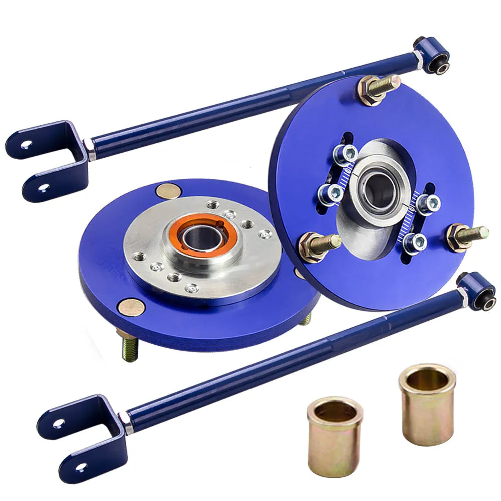 maxpeedingrods Adjustable Rear Lower Camber Control Arms for BMW 3-Series E36 E46 X3 Z4 323ci 323cic 325i 325ci Blue | Автомобили и