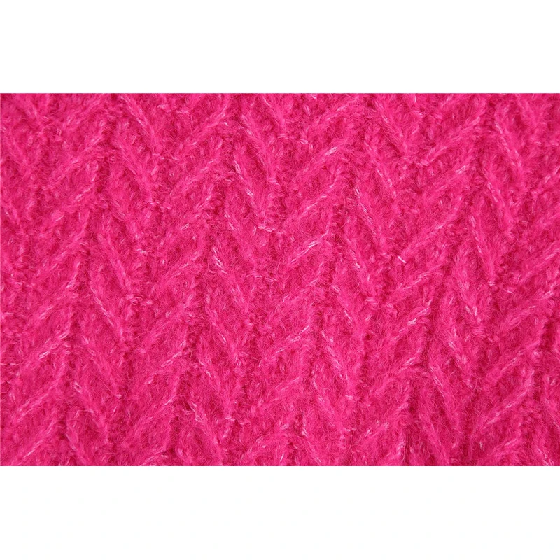 

New 2021 Casual Female Sleeveless O-Neck Za Sprint Autumn Red Sweaters Women Fashion Knitted Pullover Vest Girls Chic Jumpers