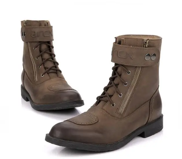 ARCX/мотоциклетные ботинки кожаная обувь для отдыха Водонепроницаемая Мужская