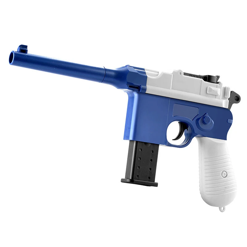 

Children's Outdoor Ejection Toy Shooting Pistol EVA Soft Bullet Toy Manual Operation Boy Outdoor Shooting Game Christmas Gift