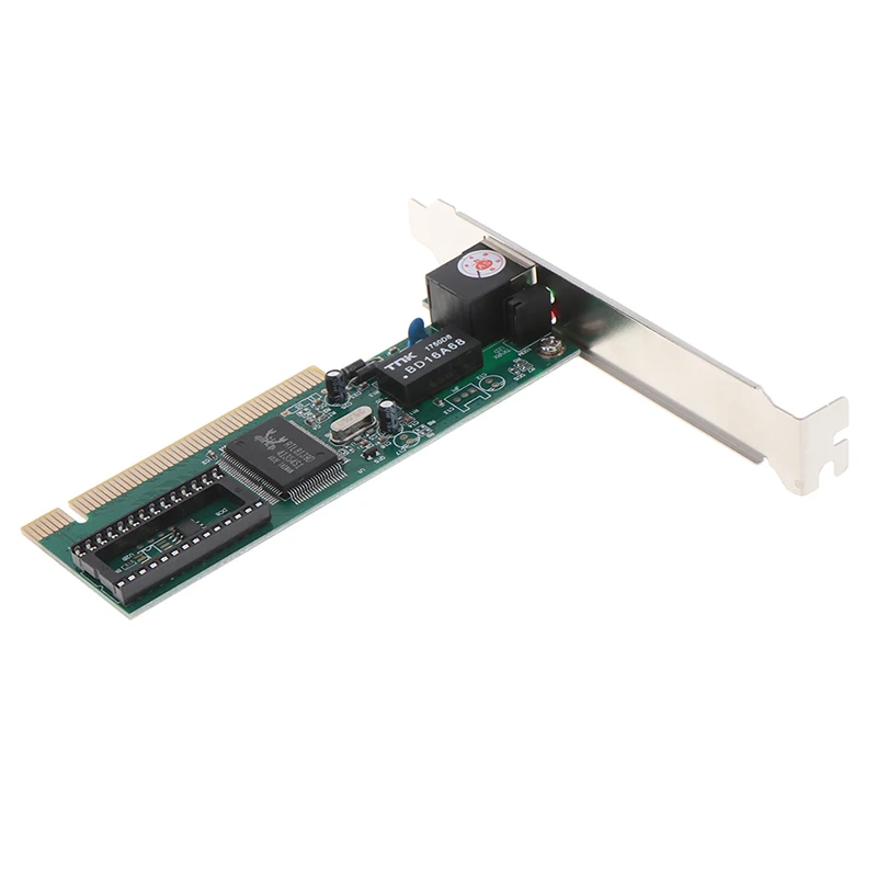1 шт. PCI RTL8139D 10/100M 10/100 Мбит/с RJ45 Ethernet Сетевая Lan-карта сетевая PCI-карта | Компьютеры и
