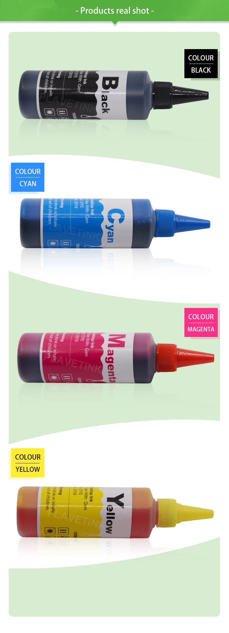 Plavetink 100 мл PG-540 CL-541 принтер набор для наполнения чернил для принтера Canon PG540 CL541 XL Pixma MG4250 MG3250 MG3255 MG3550 MG4100 MG4150