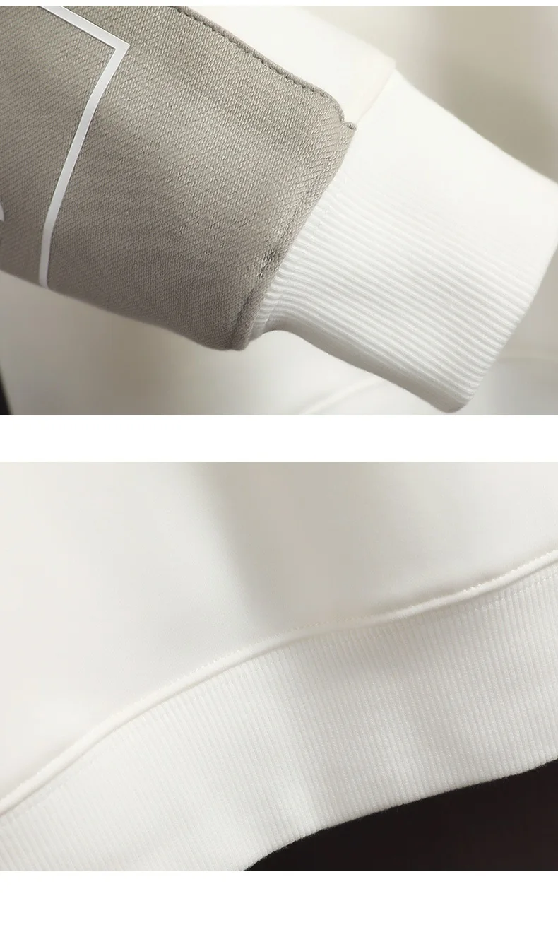 Мужская Флисовая Толстовка в стиле Харадзюку повседневная кофта с надписью