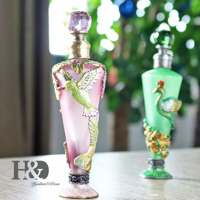 H& D 25 видов старину Стиль стекло многоразового флакон для духов фигурка Ретро пустой контейнер для эфирных масел домашнее свадебное украшение