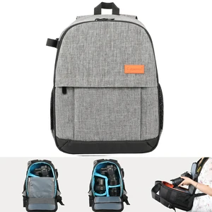 camera waterproof w rain cover bag oxford fabric shoulders backpack dslr photo tripod case bags for canon nikon men women bags free global shipping