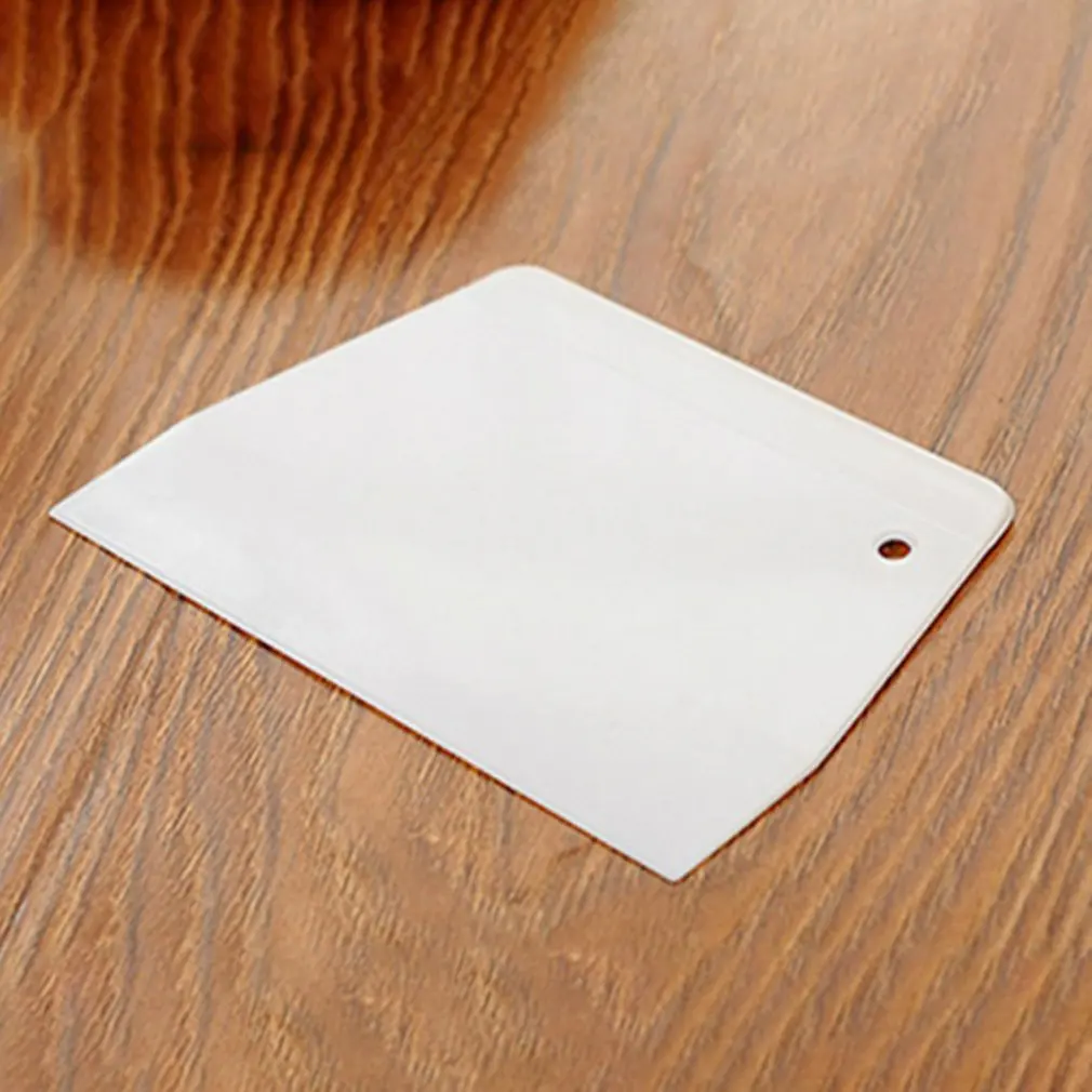 Трапециевидный скребок для теста пластиковый Кондитерский Резак легко моется