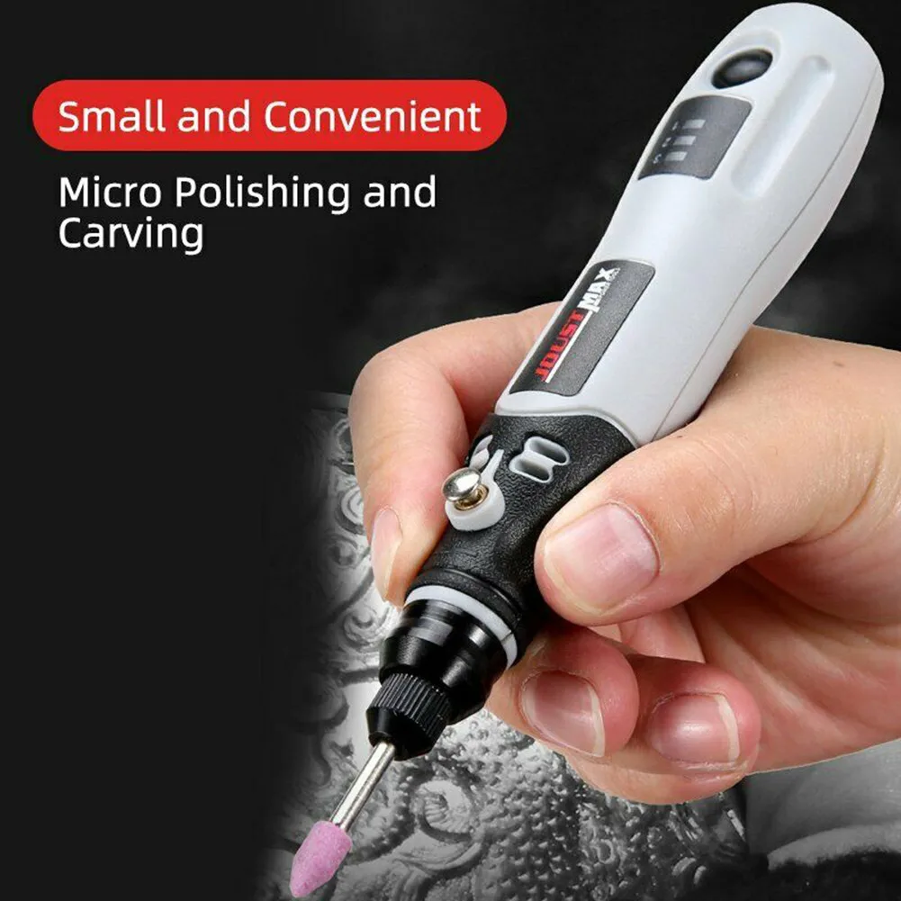 

Rotary Tool 90pcs 1300mAh Electric Grinder 145*30mm 15000r/min Accessories