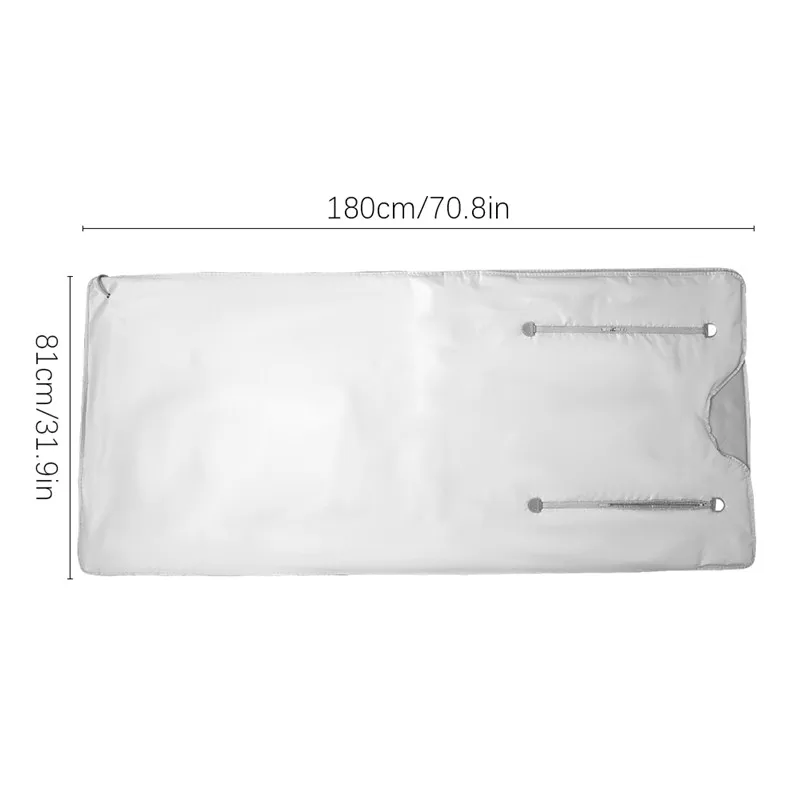 

110V Fat Burning Sauna Blanket slimming for Weight Loss Spa Detox Infrared Romote Control Heating Blanket for Home Body Shaper