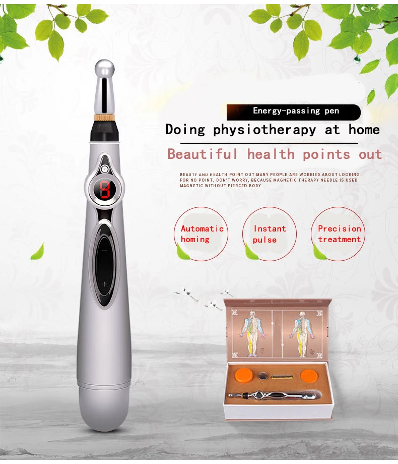 Новинка 2019 электронная ручка для иглоукалывания электрическая меридианская