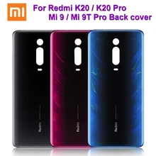 For XIAOMI Redmi K20 K20 Pro Back Cover Battery Case 3D Glass Rear Housing Cover Replacement For Xiaomi mi 9T Pro 9Tpro