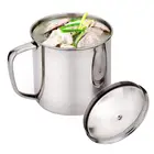 Кружка из нержавеющей стали, 480 мл, портативная, с ручкой пиво, кофе, чай