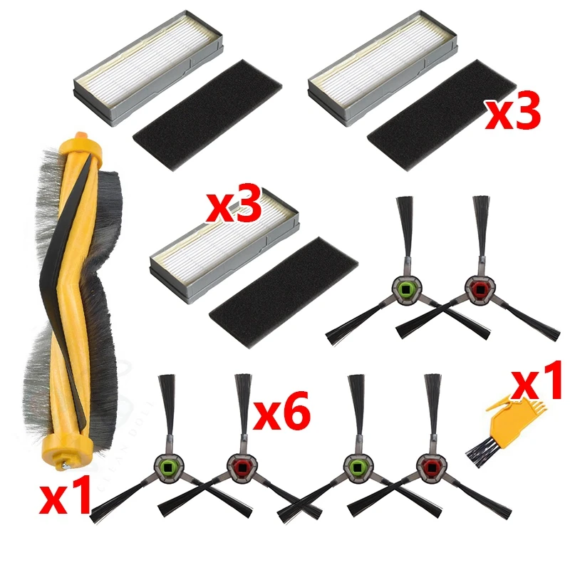Main &amp Side Brushes Hepa Filter for Ecovacs Deebot M87 M88 900 901 Vacuum Cleaner Parts | Бытовая техника