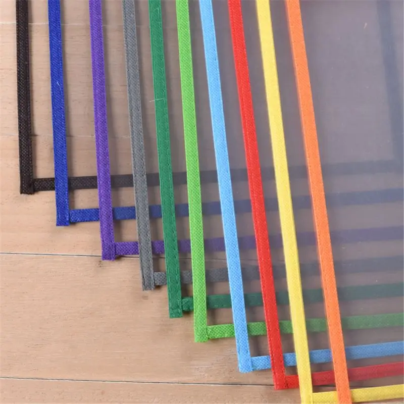 

2021 New Pockets Can Be Reused Perfect for Classroom Organization, Plastic Reusable Pocket, Teaching Supplies