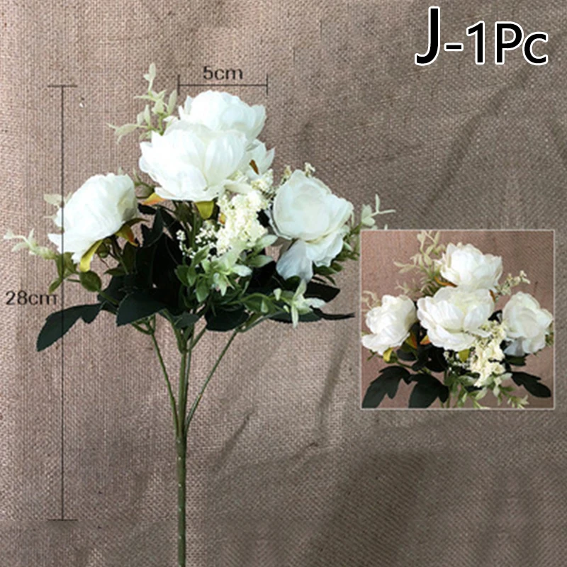 Букет пионов из искусственного шелка | Дом и сад