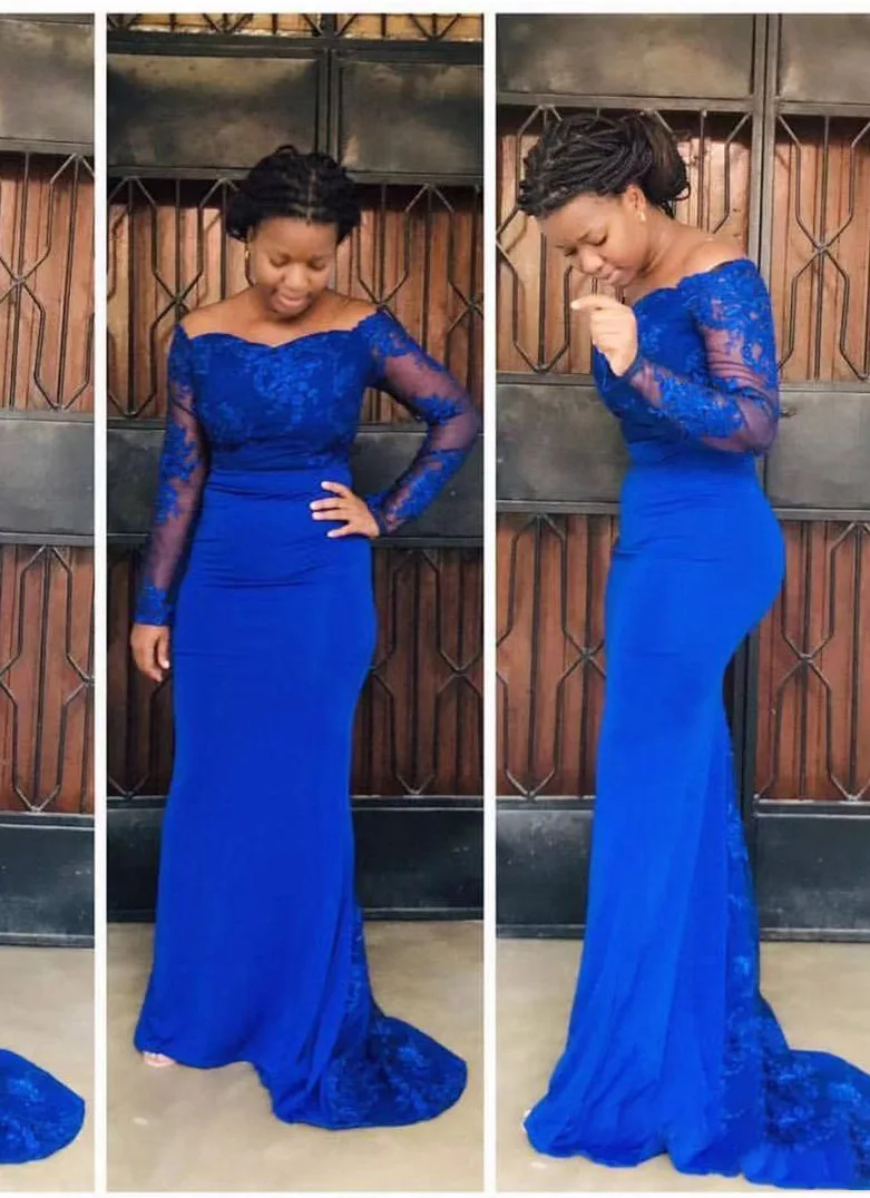 Женское кружевное платье-макси в африканском стиле узкое платье-халат