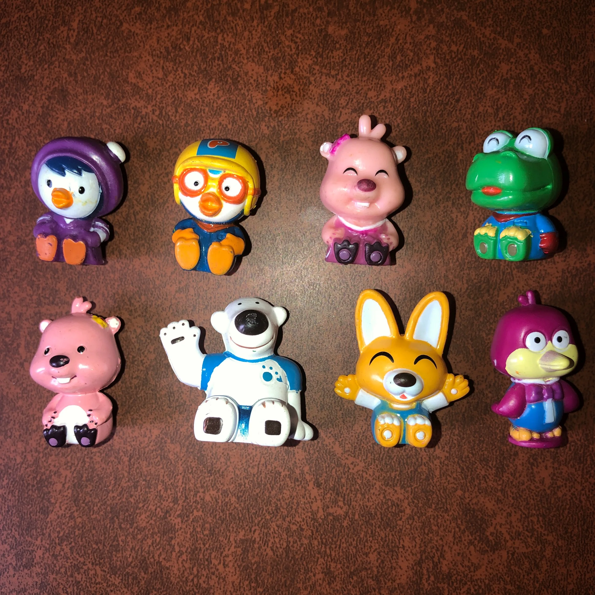 

Good quality 3cm pvc education cartoon pororoing figure model toys