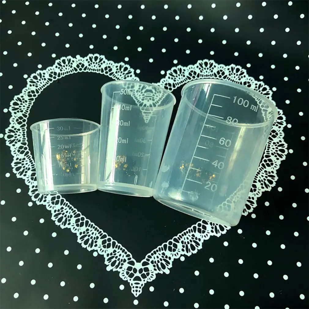 Многоразовый портативный размер мерный стакан кувшин градуированная