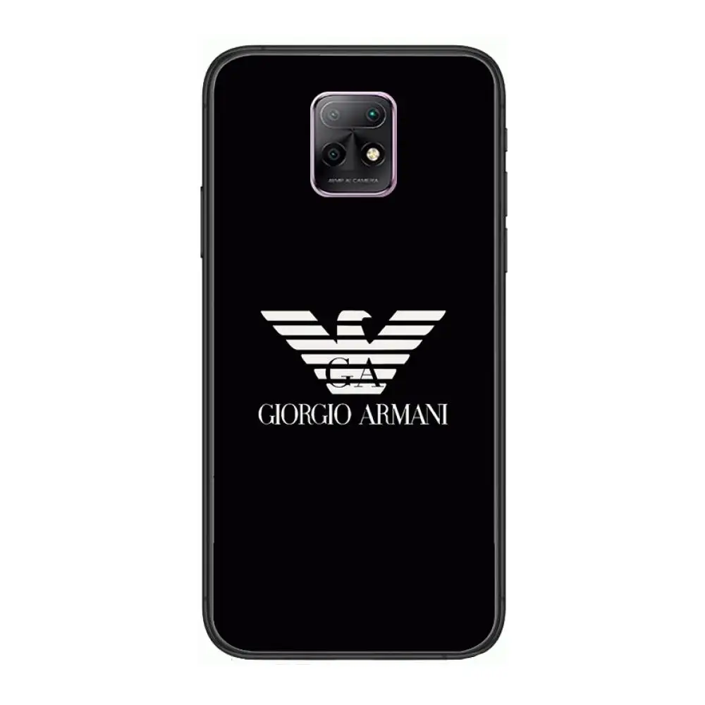 

Italian luxury brand Phone Case For XiaoMi Redmi 10X 9 8 7 6 5 A Pro S2 K20 T 5G Y1 Anime Black Cover Silicone Back Pretty