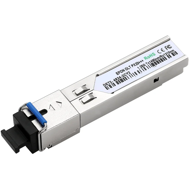 EPON OLT SFP Px20+++ GBIC optical fiber module SC port 20km 1.25G equipment compatible with H3C BDCOM Cisco Dell | Мобильные