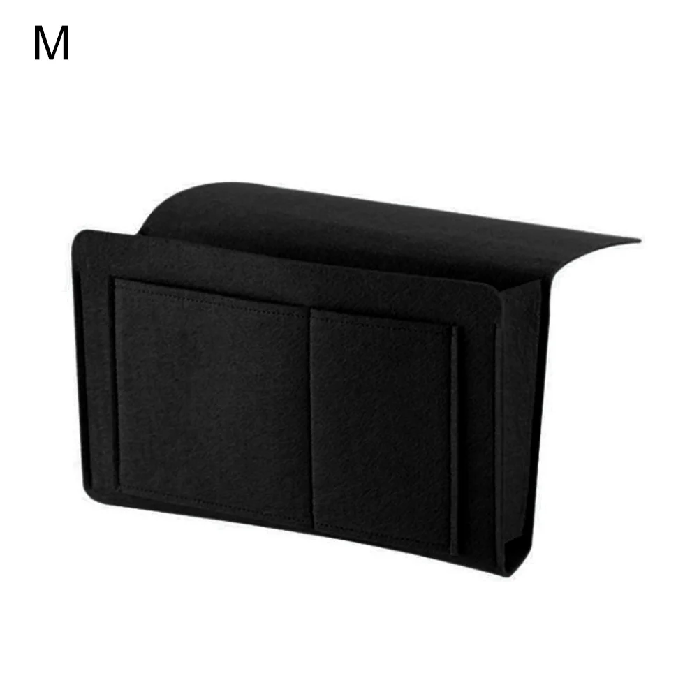 40# Practical Student Dormitory Bed Phone Earphone Books Hanging Caddy Bedside Storage Bag Pouch Organizer Bed Holder Pockets