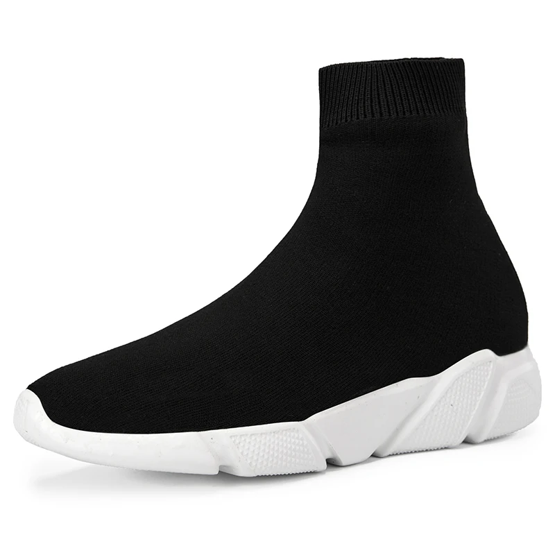 

Sneakers Women Brand Fashion Women Shoes Lightweight Comfortable Slip On High Top Sneakers Breathable Casual Socks Shoes