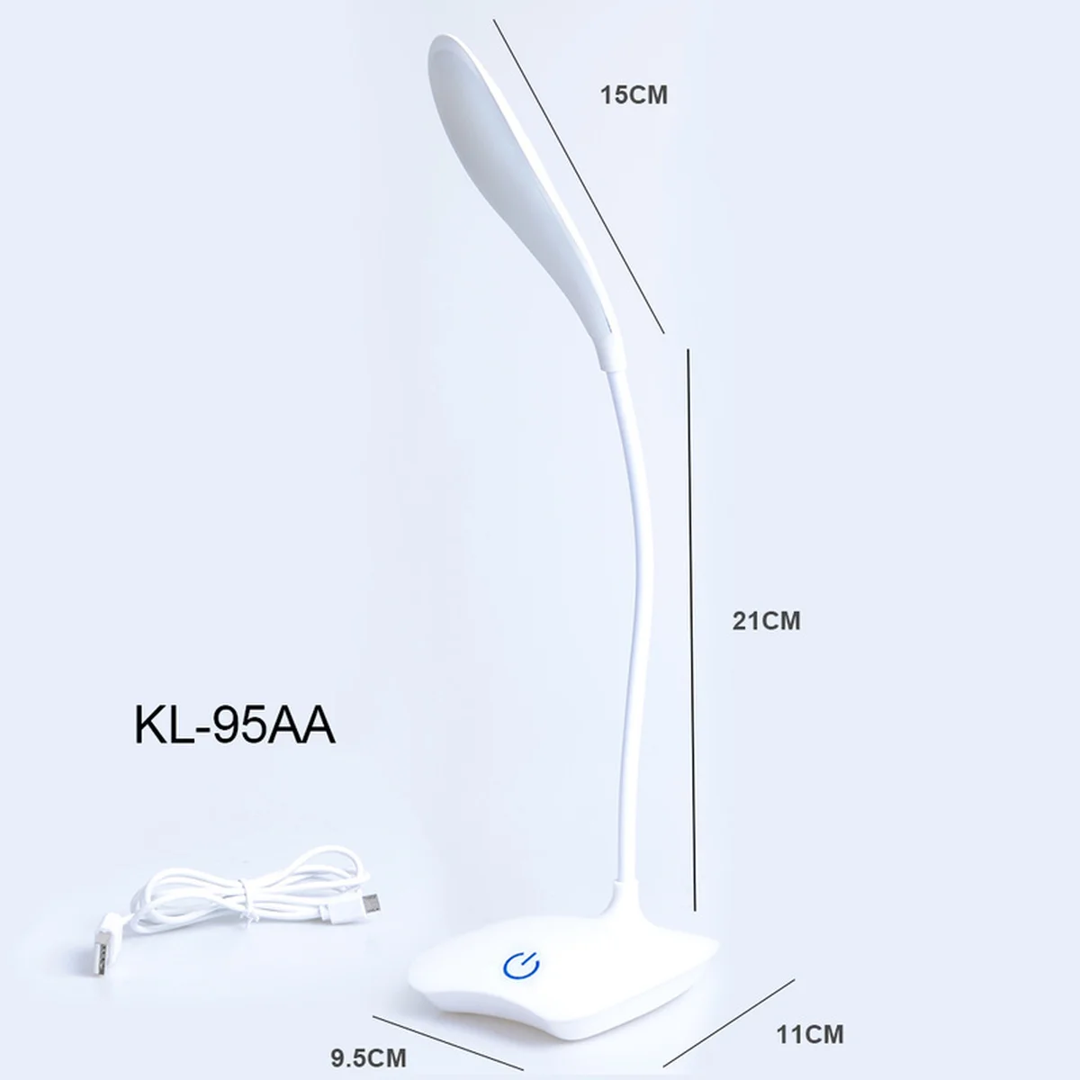 DC 5В USB светодиодный настольные лампы для рабочего стола затемняемая сенсорная