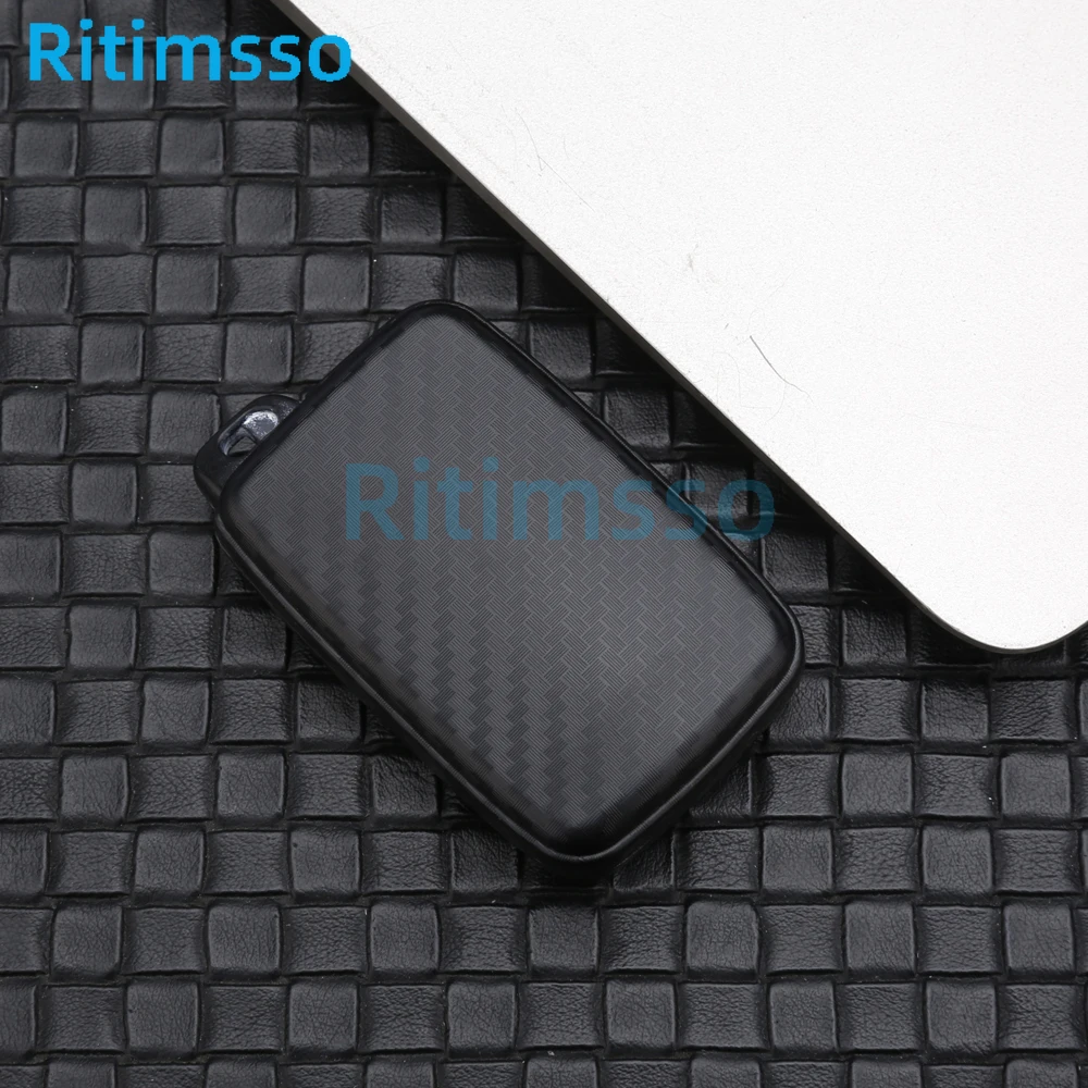 

Carbon Fiber Pattern Car Key Covers Key Case Bag for Toyota Prius Land Cruiser Avalon Prado KeyChain Bag 2/3/4 Buttons