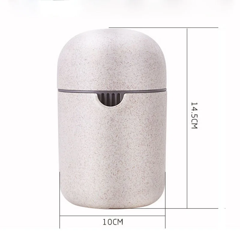 Wheat Straw Manual Hand Citrus Lime Juicer Orange Lemon Strawberry Watermelon Fruits Squeezer Lid Rotation Press Juice Maker | Дом и сад