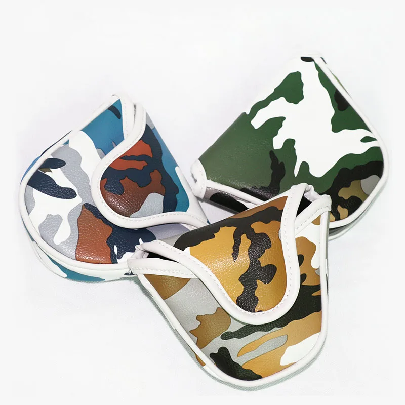 

Hot 1Pcs Golf Mallet Putter Headcover Cover for Small Center Putters net Closure