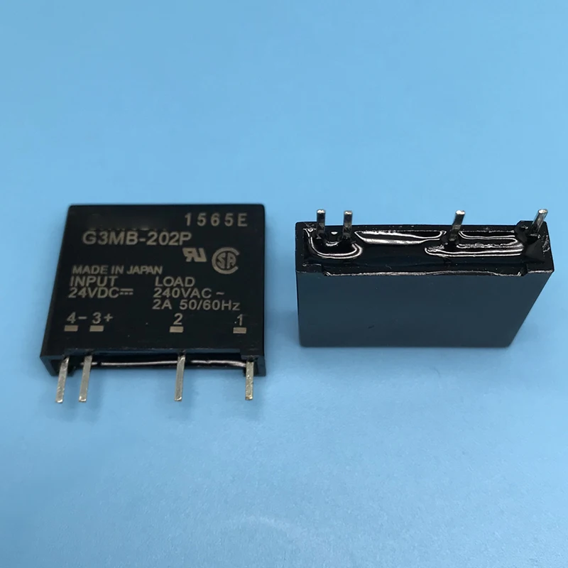 Новинка 10 шт./лот реле Φ PCB SSR в 5VDC 12VDC 24VDC Out 240V AC 2A твердотельный