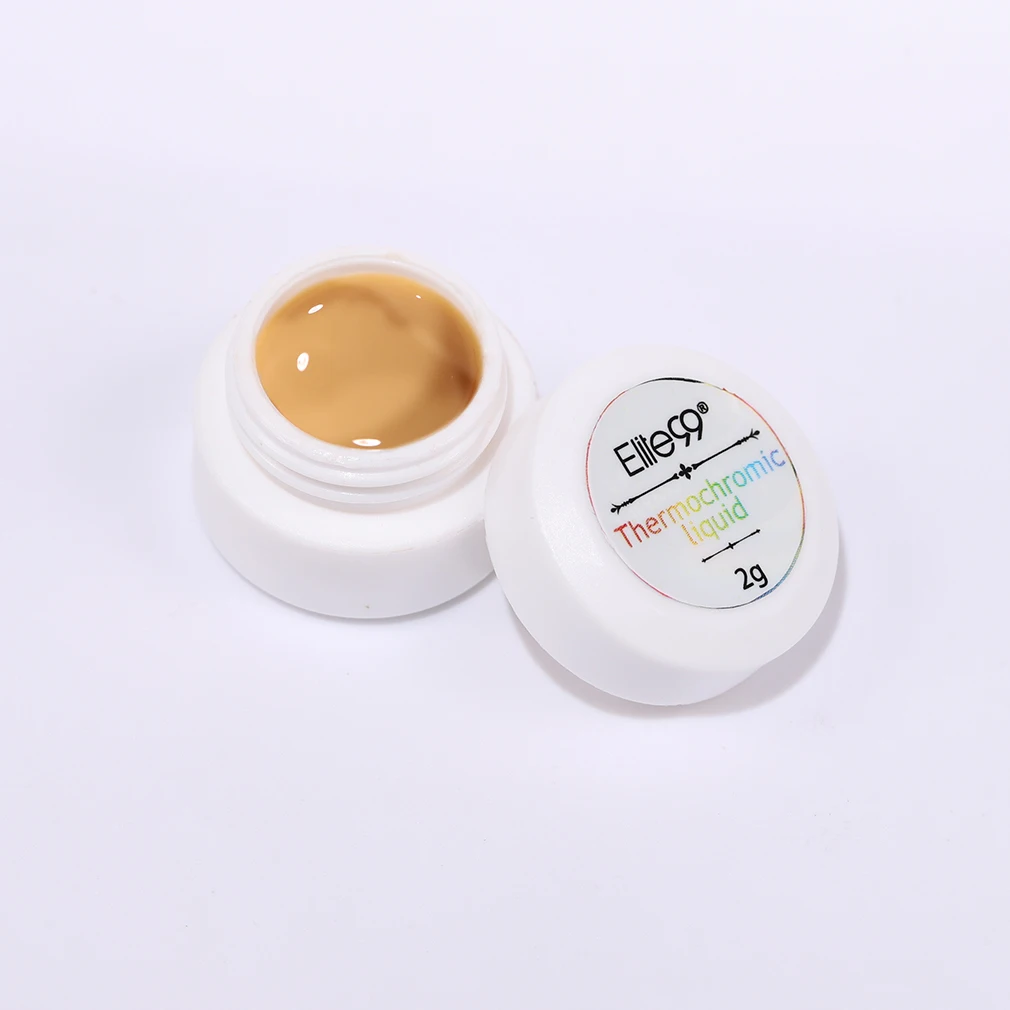 Термохромная жидкость Elite99 2 г меняющая цвет Гель лак для ногтей Aurora