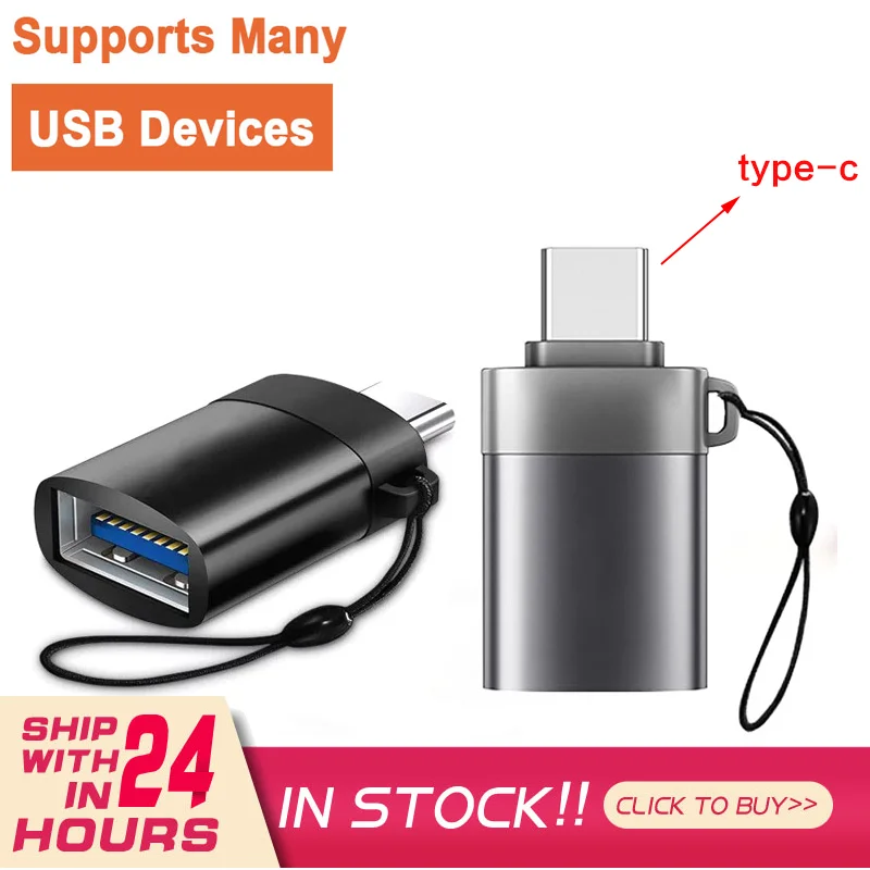 Адаптер USB C на 3 0 адаптер Type OTG кабель для Macbook Pro Air Samsung S10 S9 мыши