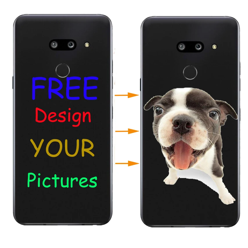 Custom Personalized Phone case Make your Photo images pattern Soft TPU Cover Case for LG G8 G8s G4 G5 G6 G7 thinq | Мобильные