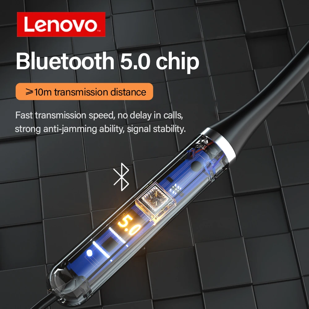 Наушники Lenovo XE05 Pro Bluetooth 5 0 магнитные наушники с шейным ремешком IPX5