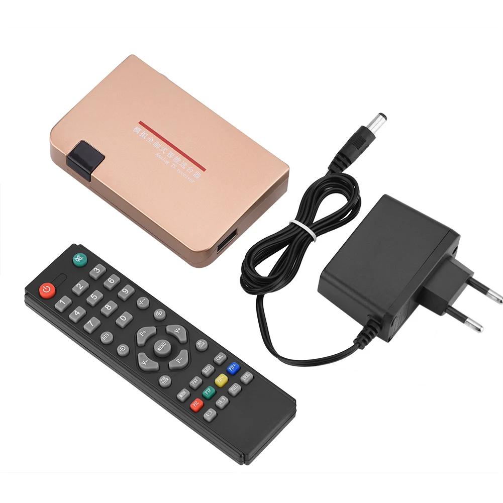 

Analog TV Receiver Adapter with Remote Controller RF to HDMI-compatible All-standard Converter 100-240V rf rf rf rf rf