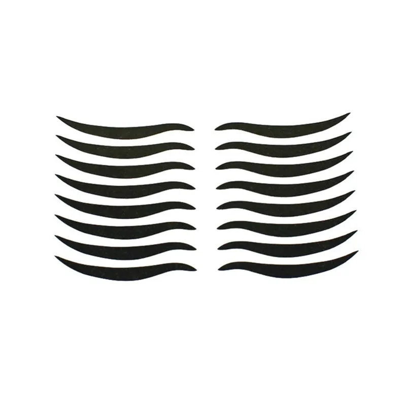 Кошка наклейка для глаз черная лента подводки временная двойная самоклеящаяся