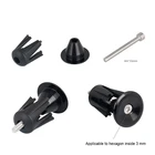 2 шт., алюминиевые Заглушки для руля велосипеда, 2 шт.