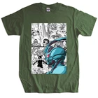 Мужская брендовая футболка, летняя хлопчатобумажная футболка GUYVER BIO BOOSTER ARMOR, манга-полоска, аниме футболка унисекс, футболка