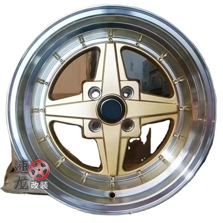 

Carlision 15 inch wheels,4 holes 4X114.3 car rims,15X9 wheels for racing car JWL VIA