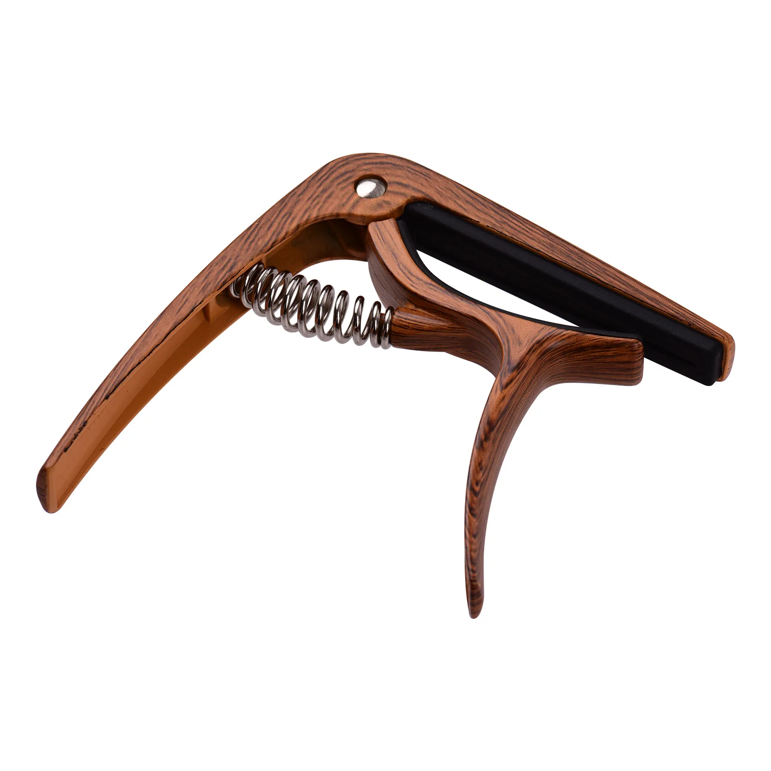 Портативный гитары цинковый сплав капо тон-изменение зажим эргономичный дизайн