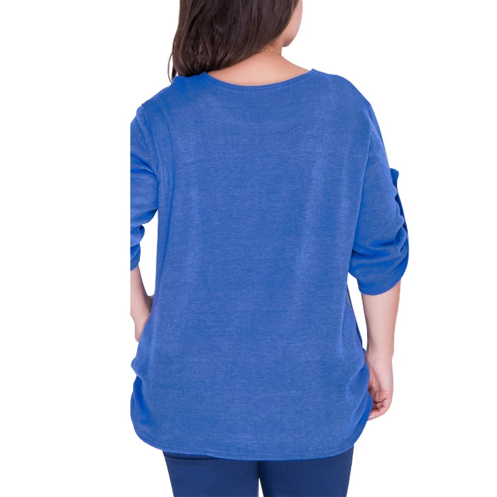 Плюс Размеры блузка с открытым носком для женщин большой Женские повседневные