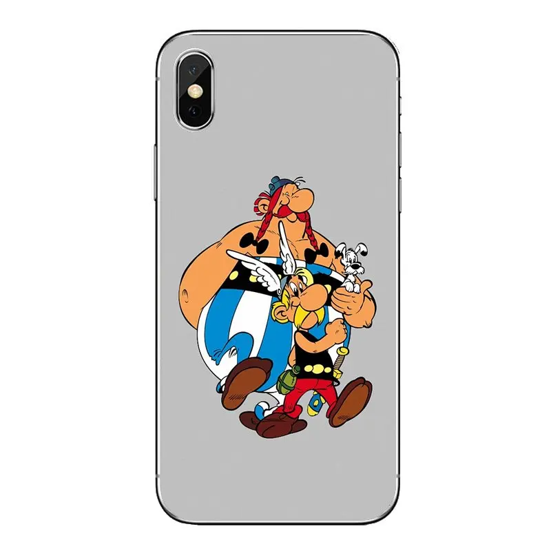 Мягкий прозрачный чехол для iPod Touch iPhone 4 4S 5 5S 5C SE 6 6S 7 8 X XR XS Plus MAX Asterix Популярные
