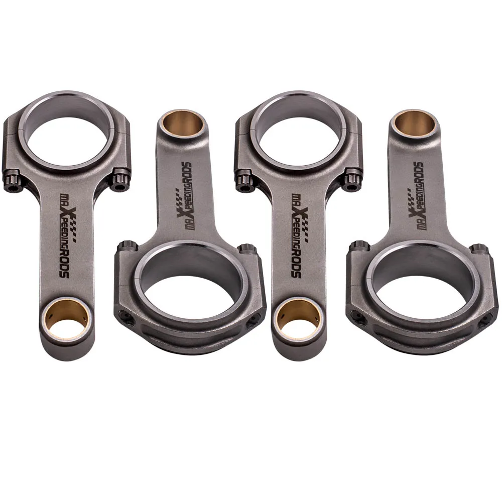 

4Pcs H-Beam Rods Connecting for Porsche 914 2.0L 4cyl Conrod Bielle Pleuel ARP Bolts Forged Connecting Rod