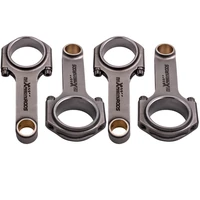 4pcs h beam rods connecting for porsche 914 2 0l 4cyl conrod bielle pleuel arp bolts forged connecting rod