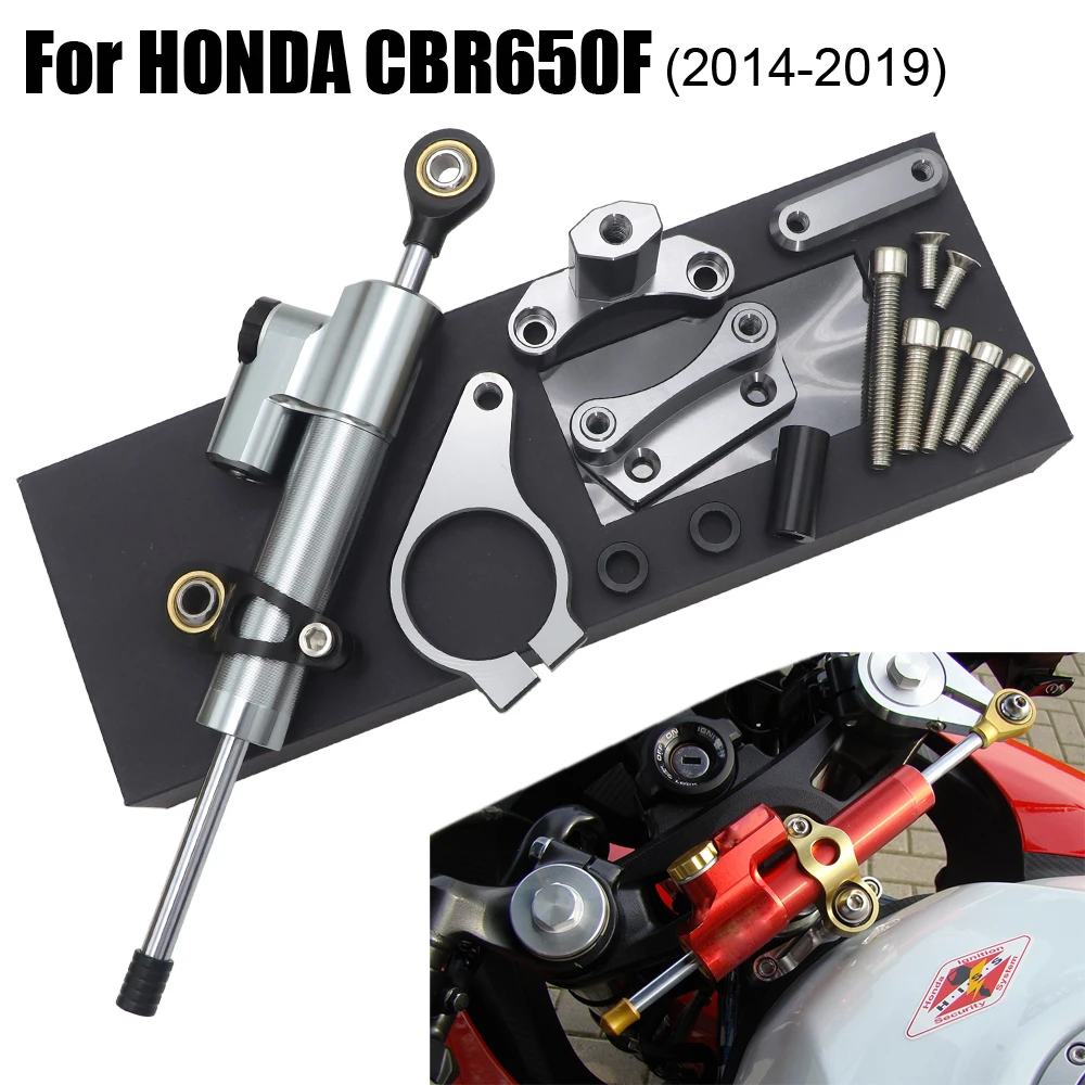 Регулируемый стабилизатор руля для мотоцикла HONDA CBR650F CBR 650F CBR650 F 2014 2015 2016 2017 2018