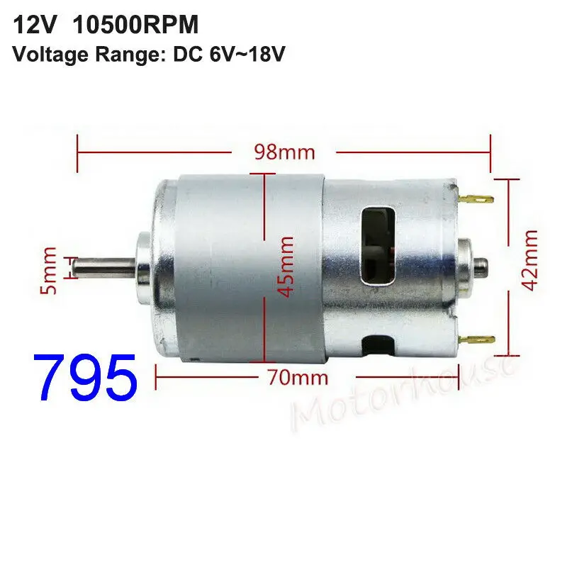 Двигатель для электродрели высокая скорость мощность большой крутящий момент 12