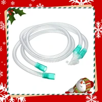1pcs disposable expandable anesthesia breathing circuit tubing system 1 6m